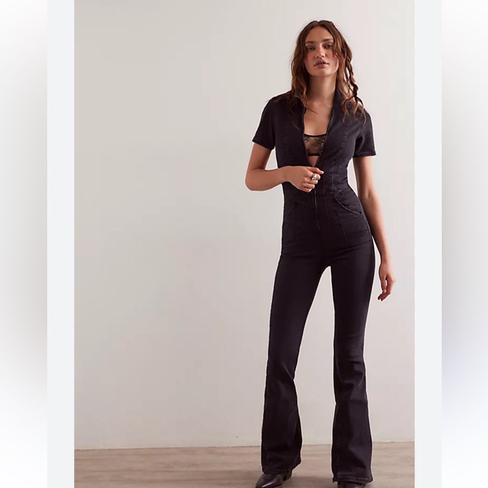 Free people We The Free Jayde Flare Jumpsuit
